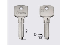 Заготовка ключа CI 21 (CISA CI-21 / AB-48)