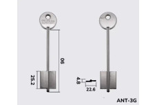 Заготовка ключа Silca ALLT / ANT3G(J)