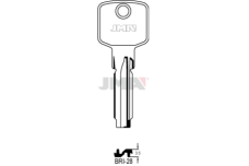 Заготовка ключа JMA BRI 28 (BD 13)
