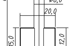 Заготовка ключа МАЙЕР №1 ( МАЙЕР корот)