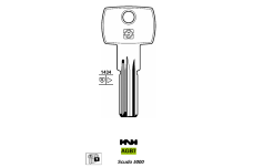 Заготовка ключа JMA AGB 7