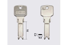Заготовка ключа SILCA EVVA EV106R 