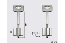 Заготовка ключа Silca 5EZ 6