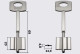 Заготовка ключа Silca 5EZ 6