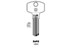 Заготовка ключа Silca LEA 1