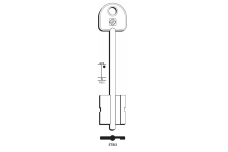 Заготовка ключа SILCA 5TSI3