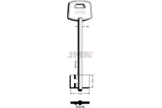 Заготовка ключа JMA RUB9G (J) / БІЗОН, ELP 3