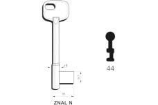 Заготовка ключа ELTO-ZNAL 6 44