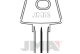 Заготовка ключа JMA AGA 12 (AGA 7 Silka)
