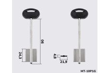 Заготовка ключа MTNC ВР / MT10P1G