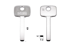 Заготовка ключа Silca HU111 Brass