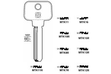 Заготовка ключа Silca MTK12R (S)