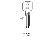 Заготовка ключа JMA CS 144 (Silka) не під бронь
