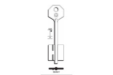 Заготовка ключа Silca 5DVN17/DV8G