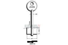 Заготовка ключа JMA DEK1G