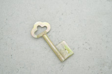 Заготовка ключа Жовті води Ø 6 ℓ=45 1 бор з отвором