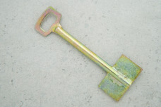 Заготовка ключа Жовті води Ø 7 ℓ=85 2бор з отвором