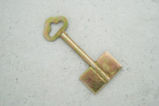 Заготовка ключа Жовті води Ø 6 ℓ=65 2 бор з отвором