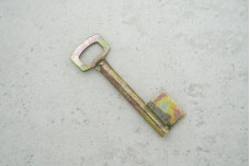 Заготовка ключа Жовті води Ø 8 ℓ=65 1бор з отвором