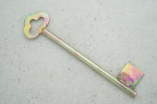 Заготовка ключа Жовті води Ø 6 L105 флажок 18mm-24mm