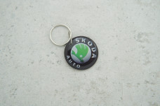 Заготовка домофона з лого Skoda силікон