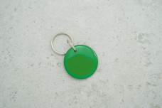 Заготовка домофона Зелений круг силікон