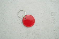 Заготовка домофона Червоний круг силікон