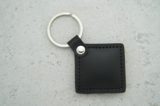 Заготовка домофона чорний екошкіра 