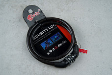 Замок велосипедний SECURITY LOCK 12/650 мм, кодовий 