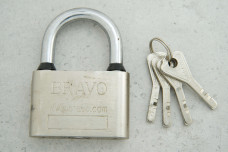 Замок навісний KEDR сатин bravo rounded (70 мм)