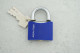 Замок навісний Авантек 50 мм синій 