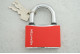 Замок навісний Авантек 70 мм червоний LXCP70