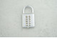 Замок навісний L40  малий натискний кодовий 