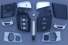 Корпус ключа VW SMART 3 кнопки HU162T