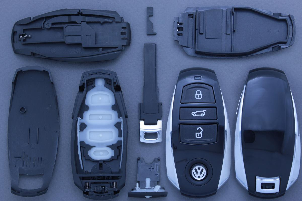 Корпус пульта VW SMART 3 кнопки HU66P