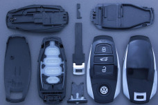 Корпус пульта VW SMART 3 кнопки HU66P