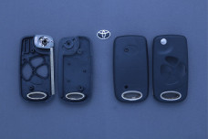 Корпус ключа Toyota TOY43 3 кнопки