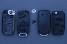 Корпус ключа Nissan NSN14