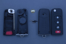 Корпус ключа Nissan NSN14  + паніка