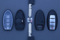 Корпус пульта Nissan SMART NS14 3 кнопки + паніка