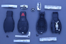 Корпус пульта Mercedes/Xhorse SMART  3 кнопки + паніка HU64