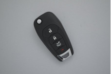 Корпус ключа Cadillac/Chevrolet  HU100 3 кнопки + паніка