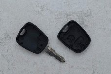 Корпус ключа Peugeot/Renault NE73 2 кнопки