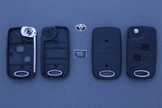 Корпус ключа Lexus TOY43 2 кнопки