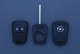 Корпус ключа Opel HU100 2 кнопки