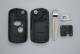 Корпус ключа Land Rover  NE75 2 кнопки