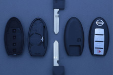 Корпус пульта Nissan SMART NSN14 2 кнопки