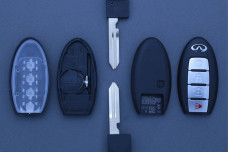 Корпус пульта Infiniti SMART NSN14 3 кнопки + паніка (Start)