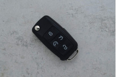 Корпус ключа Seat/Skoda/VW   4 кнопки (діод зверху)