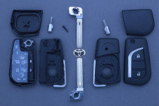 Корпус ключа Toyota TOY48 2 кнопки